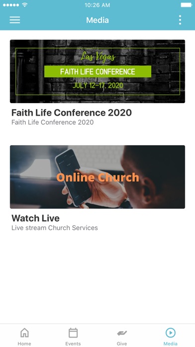 Faith Life Family Church App Screenshot