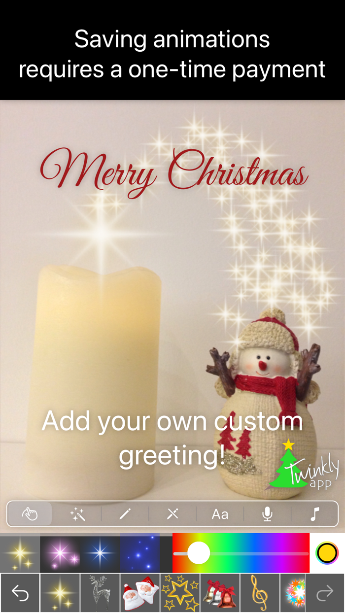 Twinkly Christmas Card