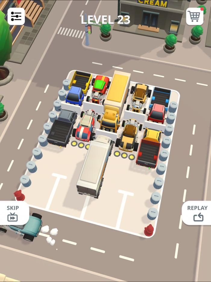 TRAFFIC PARKING CAR JAM 3D