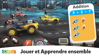 Screenshot #1 pour Jeux enfants: course voiture