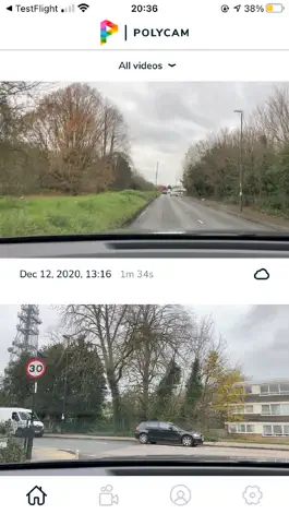 Game screenshot PolyCam: Cloud Dash Cam mod apk