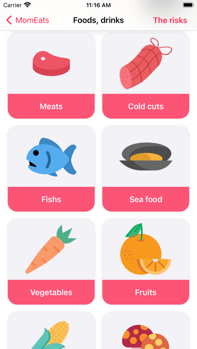 MomEats : Pregnancy Diet Screenshot
