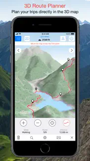 maps 3d - hike & bike iphone screenshot 4