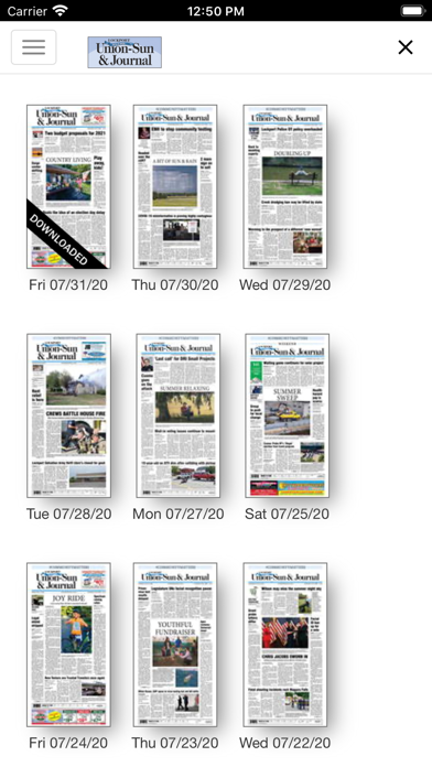 Union-Sun&Journal-Lockport, NY Screenshot