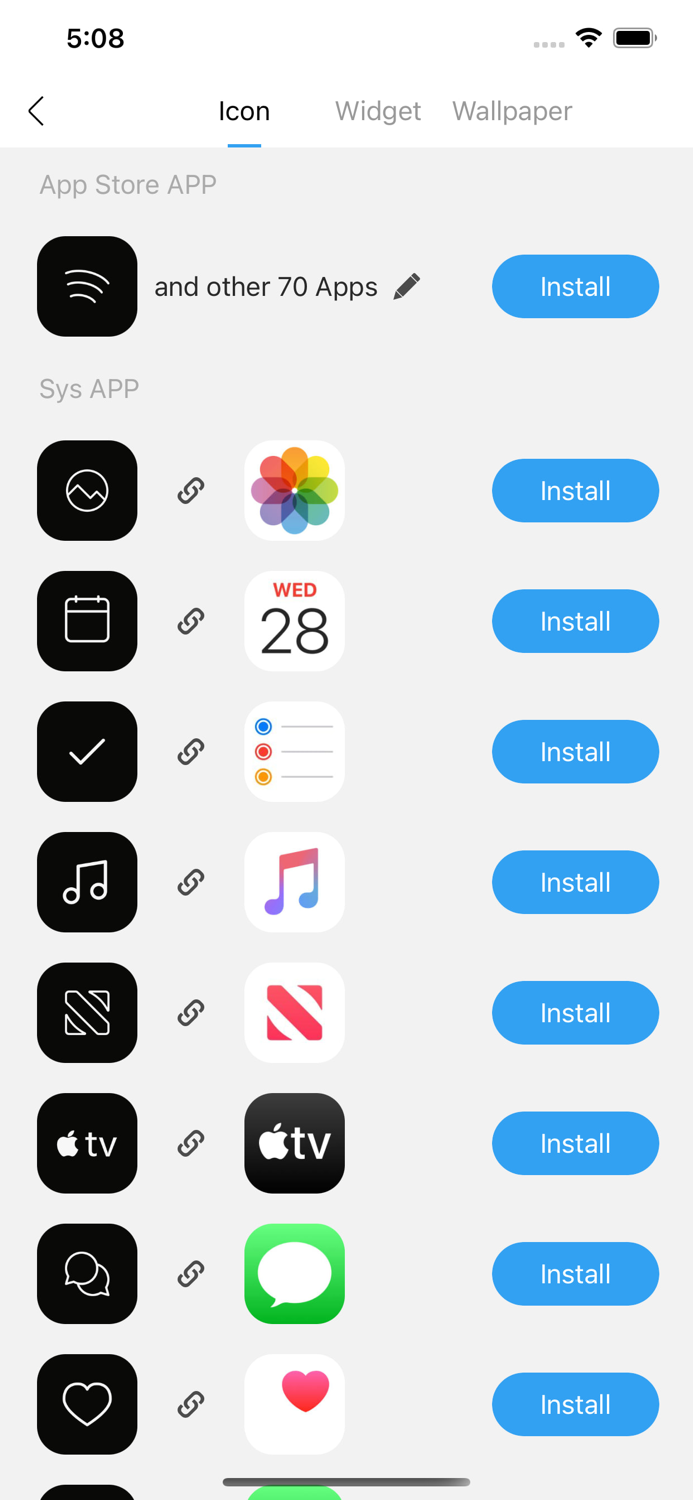 Icon Killer - Custom app icon