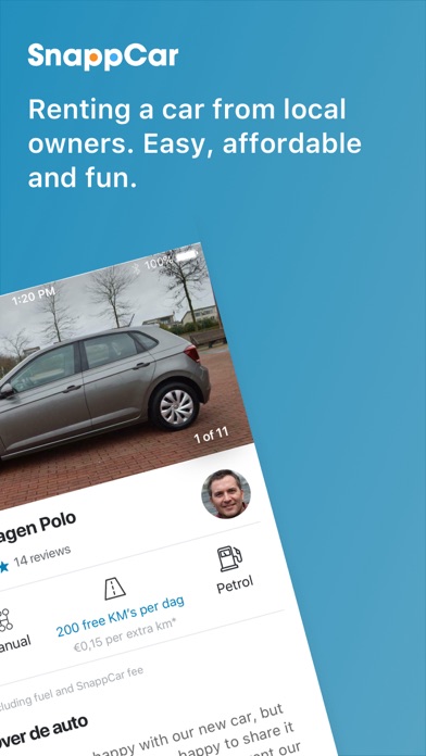 SnappCar - Local carsharing Screenshot