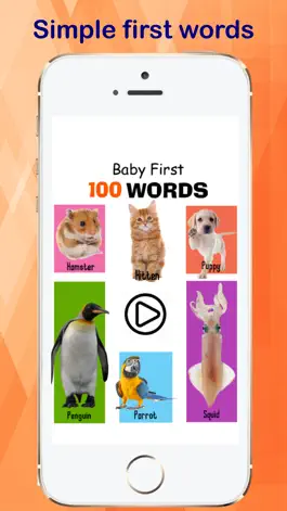 Game screenshot Baby First Words Animals Pro mod apk