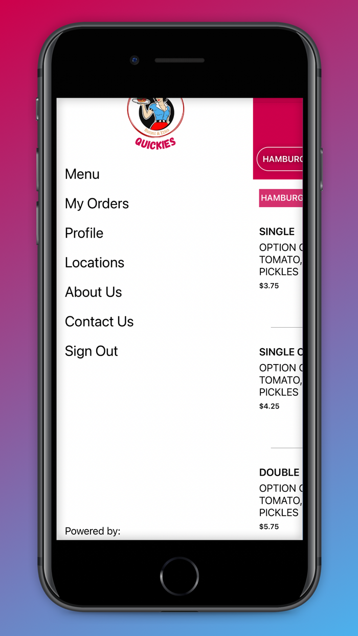 Quickies Burger and Fries