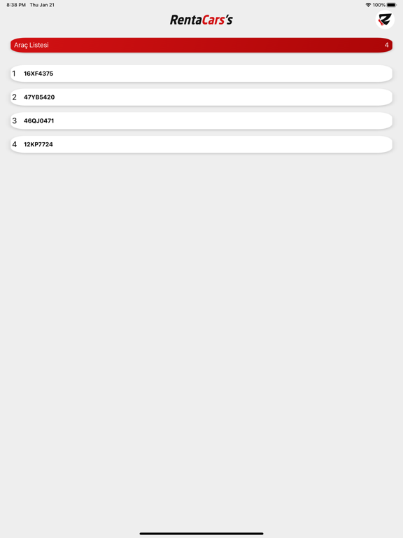 Screenshot #5 pour Rentacarss Kimlik
