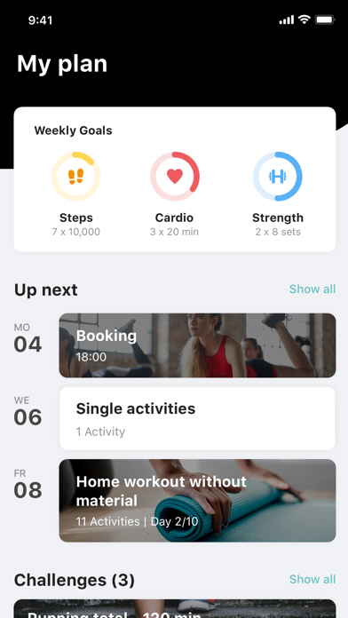 SELF - a healthy concept Screenshot
