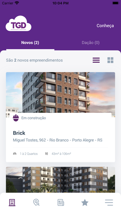 Tgd Incorporadora Screenshot