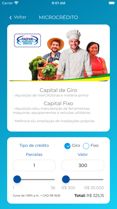 Banco do Povo Digital Screenshot