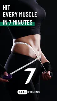 7 minute workout: easy fitness iphone screenshot 1