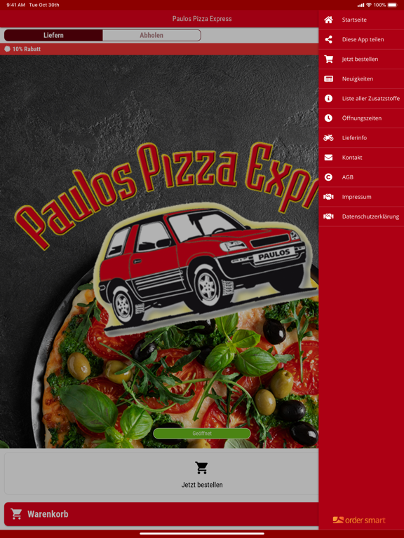 Screenshot #4 pour Paulos Pizza Express