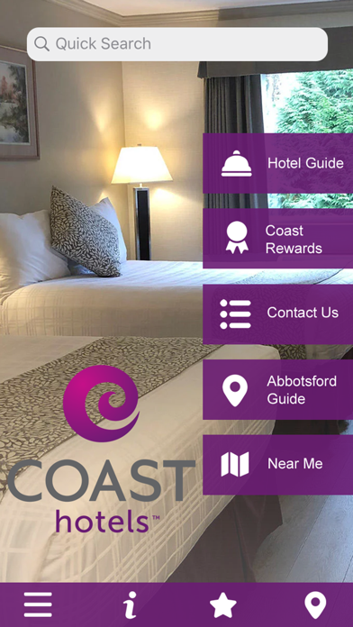 Coast Abbotsford Hotel Screenshot