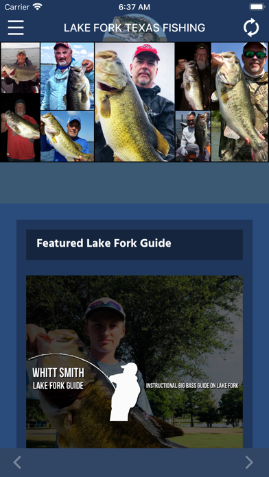 Lake Fork Fishing Screenshot