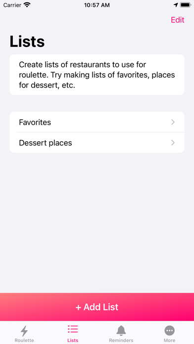 Restaurant Roulette!! Screenshot