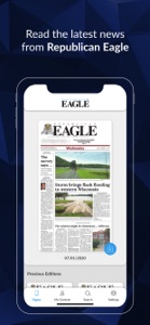 Republican-Eagle E-paper screenshot #1 for iPhone