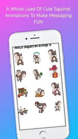 Game screenshot Mitzi Squirrel Emojis apk