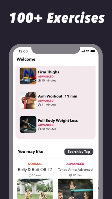 Resistance Band Workout Plans Screenshot