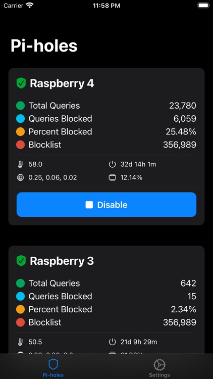 Pi Stats Mobile screenshot-9