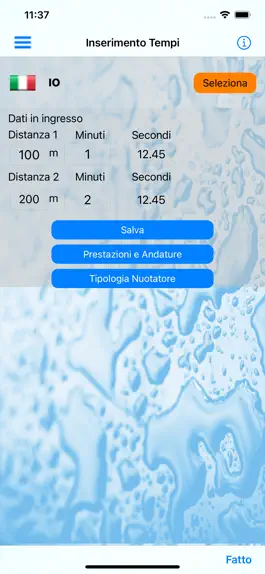 Game screenshot SwimEvaluation mod apk