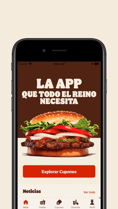 Burger King® Mexico Screenshot