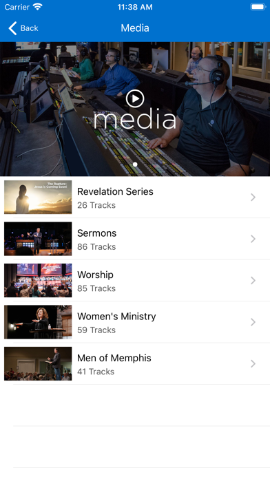 Bellevue Baptist, Memphis, TN Screenshot