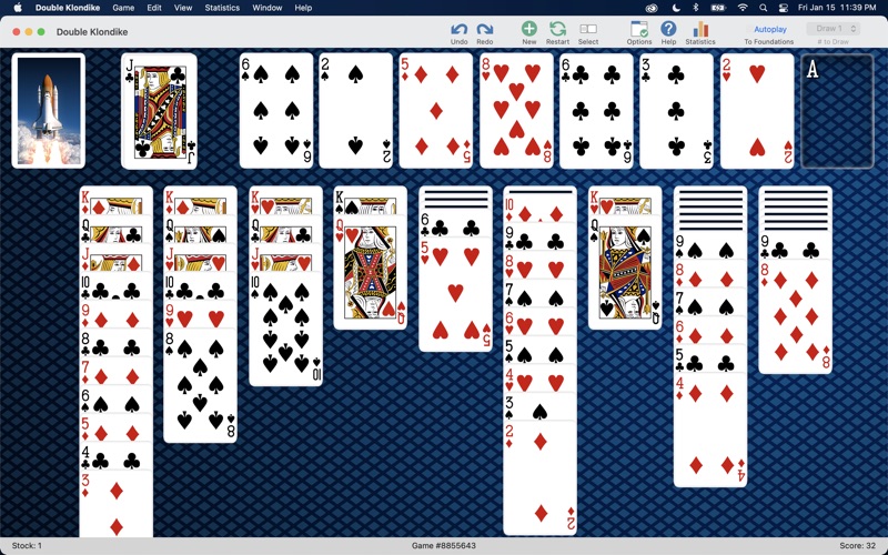 Screenshot #2 pour Double Klondike