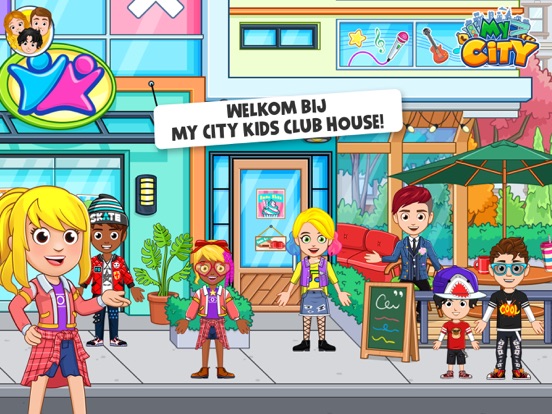 My City : Kids Club House iPad app afbeelding 1