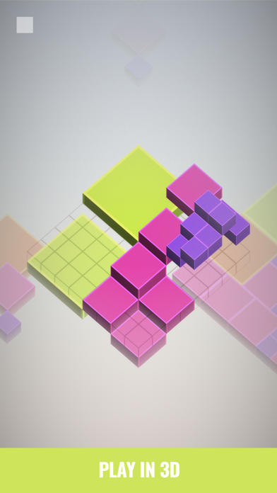 Screenshot #3 pour Isometric Squares - puzzle ²