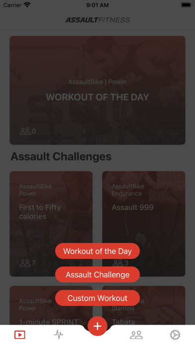 Assault Fitness Workouts Screenshot