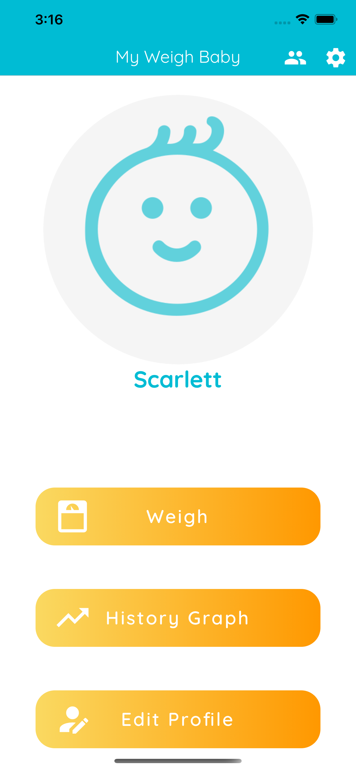 MyWeigh Baby