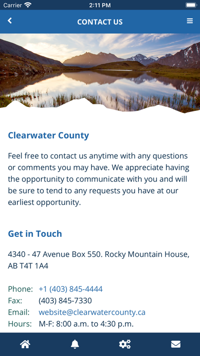 Clearwater County Screenshot