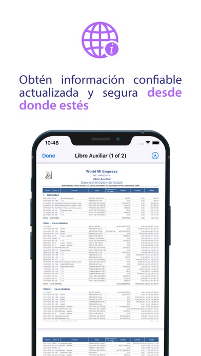 World Office Cloud Screenshot