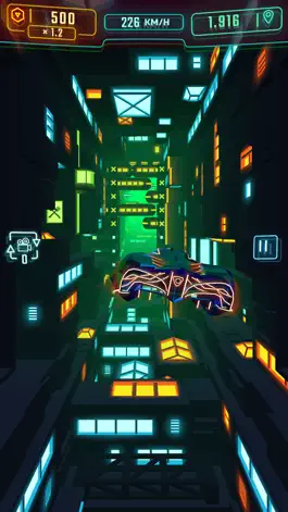 Game screenshot Neon Flytron: Cyberpunk Flight apk