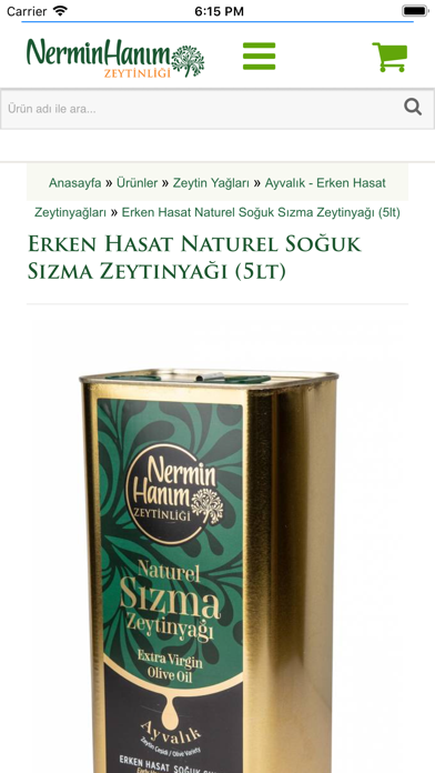 Nermin Hanım Zeytinliği Screenshot