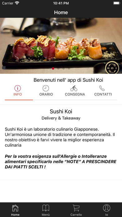 Sushi Koi Trastevere Screenshot