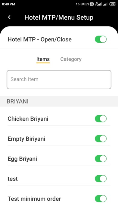 Flyer Eats - RESTAURANT APP Screenshot