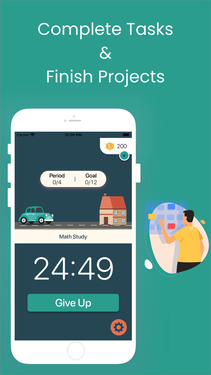 Focus Road Pomodoro Timer