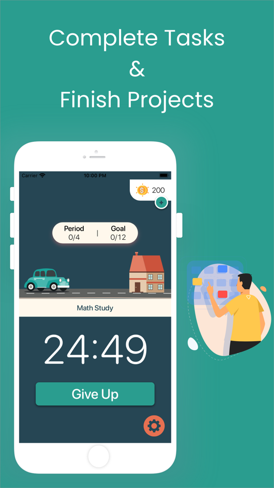 #3. Focus Road: Pomodoro Timer (iOS) 由: Kaan Yildirim