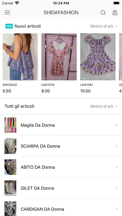 SHIDA FASHION Screenshot