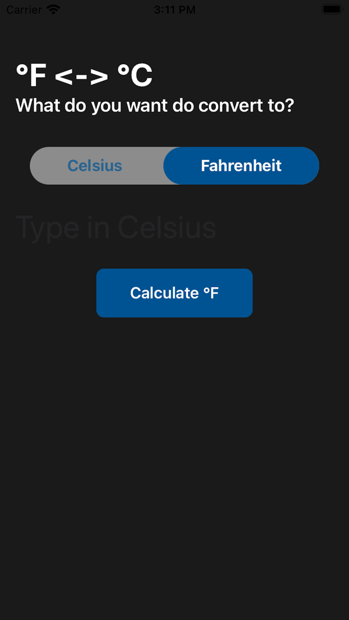 Degree - Celsius Fahrenheit