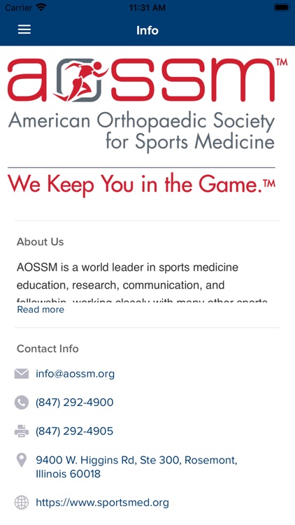 AOSSM screenshot-4