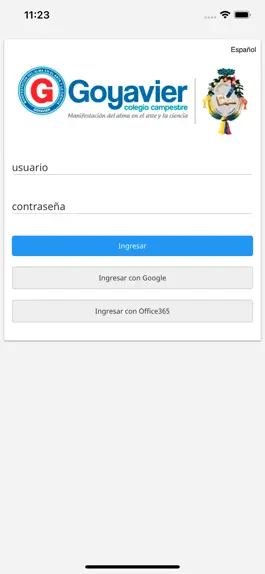 Game screenshot Colegio Goyavier apk