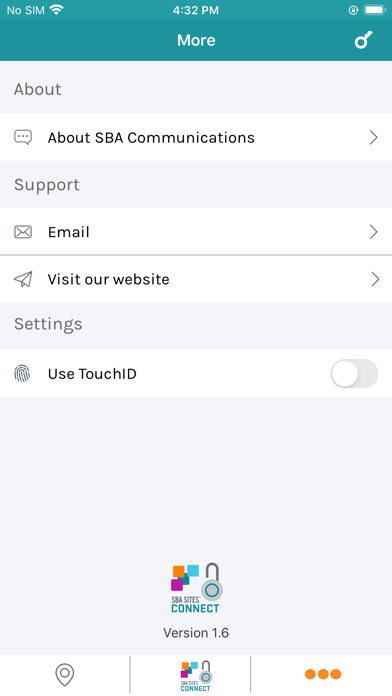 SBA Sites Connect Screenshot