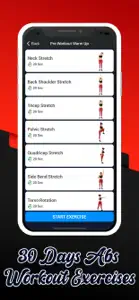 30 Days Abs Workout Exercises screenshot #9 for iPhone