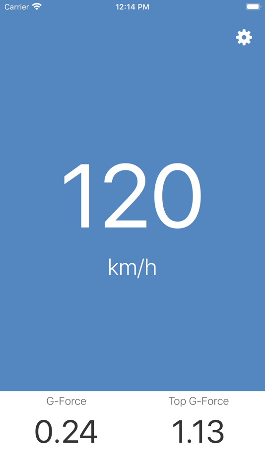 #1. Speedometer and G-Force (iOS) 由: Alexander Ross
