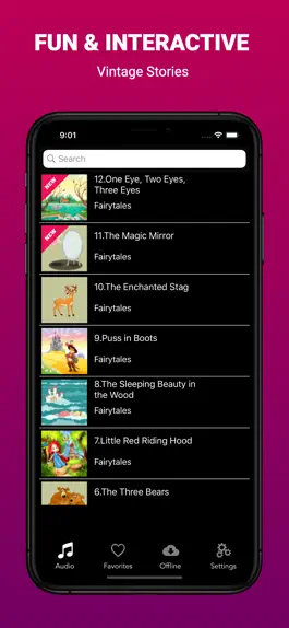 Game screenshot Audio Fairy Tales Poems apk