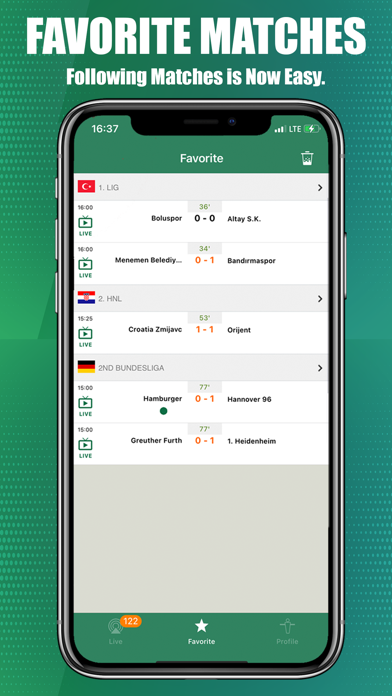 Match Score: Live Scores Screenshot